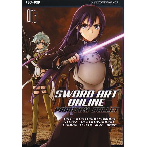 SWORD ART ONLINE PHANTOM BULLET 3 MANGA 
