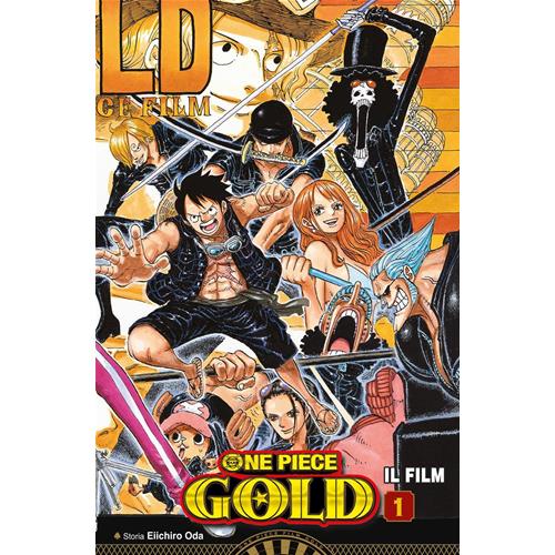ONE PIECE GOLD ANIME COMICS 01