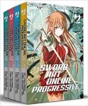 SWORD ART ON LINE - PROGRESSIVE BOX 1 2 3 4 COMPLETA