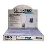 ULTRA-PRO SILVER SERIES - 9 POCKET 100 PAGES