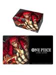 ONE PIECE CARD GAME - PLAYMAT AND STORAGE BOX EUSTASS CAPTAIN KID