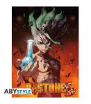 POSTER DR STONE SENKU ABYSTYLE (52x38)