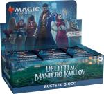 MTG - DELITTI AL MANIERO KARLOV - BOX BUSTE DELL'ESPANSIONE (36) - ITA MAGIC THE GATHERING