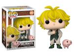 SEVEN DEADLY SINS - POP FUNKO VINYL FIGURE 1497 - MELIODAS WITH HAWK