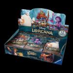 LORCANA TRADING CARD GAME - BOX 24 BUSTE BOOSTERS - MARE DI AZZURRITE - SEALED - ITA