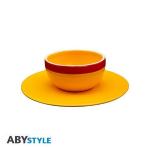 ONE PIECE BOWL AND SAUCER STRAWHAT