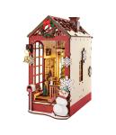BOOK NOOK Christmas Indoor Scene ROLIFE kit creativo di autoassemblaggio