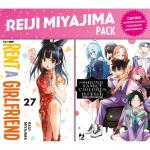 REIJI MIYAJIMA PACK THE SHIUNJI FAMILY CHILDREN 1 + RENT A GIRLFRIEND 27 