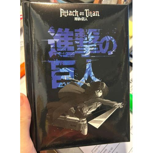 ATTACK ON TITAN DIARIO 12 MESI