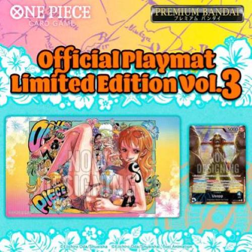 ONE PIECE CARD GAME - OFFICIAL PLAYMAT LIMITED EDITION VOL 3