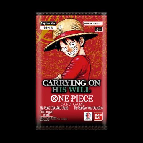 ONE PIECE CARD GAME - OP-13 CARRYING ON HIS WILL - BUSTINA ENG
