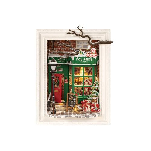 DIY Santa’s Toy Shop - FRAMES SERIES  kit creativo di automontaggio - ROLIFE