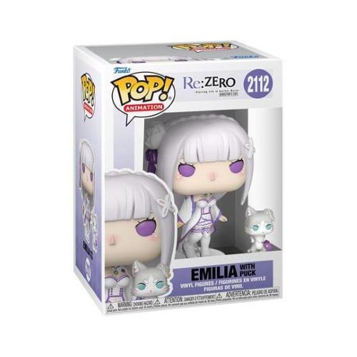 RE:ZERO EMILIA W/PUCK POP FUNKO 2112
