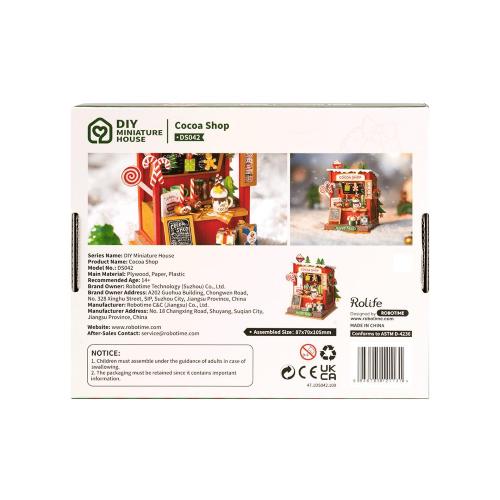 DIY Cocoa Shop -  kit creativo di automontaggio - ROLIFE