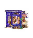DIY Leisure Time Tea Room ROLIFE Miniature House - kit creativo di autoassemblaggio