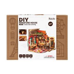 DIY Cheers Bar & Dining ROLIFE Miniature House - kit creativo di autoassemblaggio