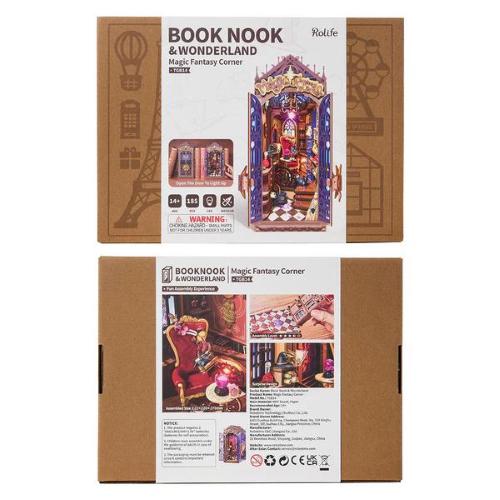 BOOK NOOK Magic Fantasy Corner ROLIFE kit creativo di autoassemblaggio