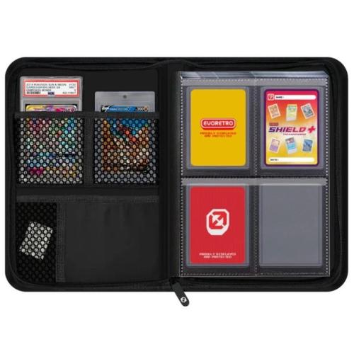 EVORETRO SHIELD/CARDS BINDER BLACK