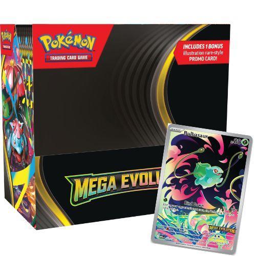 POKEMON MEGAEVOLUZIONE - BOX (36 BUSTINE) con BOX TOPPER - SEALED - ITA