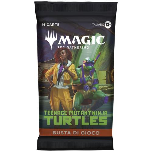 MTG - TEENAGE MUTANT NINJA TURTLES - BUSTA DI GIOCO - ITA MAGIC THE GATHERING