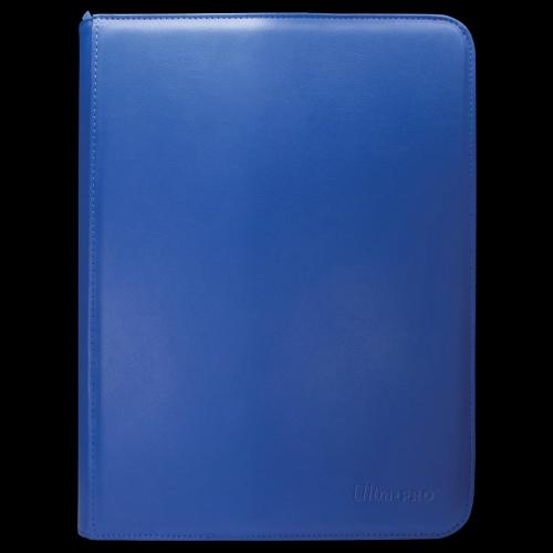 ULTRA PRO ALBUM 9 TASCHE - VIVID ZIPPERED PRO BINDER 360 CARTE - BLU BLUE