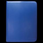 ULTRA PRO ALBUM 9 TASCHE - VIVID ZIPPERED PRO BINDER 360 CARTE - BLU BLUE