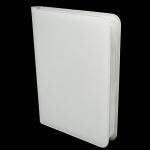 ULTRA PRO ALBUM 9 TASCHE - VIVID ZIPPERED PRO BINDER 360 CARTE - BIANCO WHITE