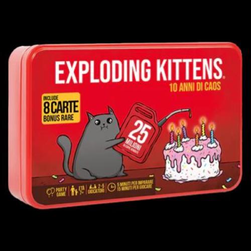 EXPLODING KITTENS - 10 ANNI DI CAOS 10TH ANNIVERSARIO
