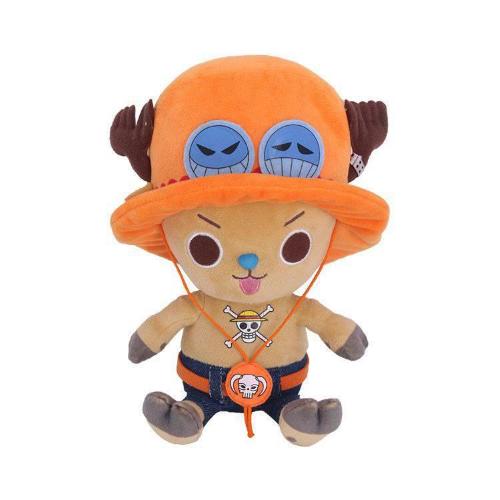 ONE PIECE PLUSH FIGURE CHOPPER X ACE 20 CM - NUOVO