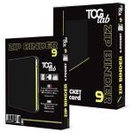 TCGLAB - ZIP BINDER - ALBUM 9 POCKET - 468 CARD - BLUE BLU SCURO