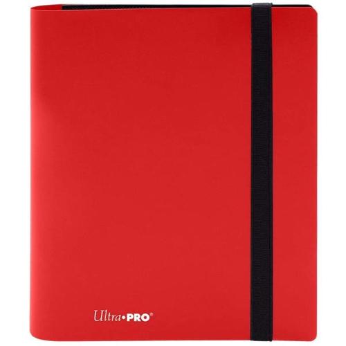 ULTRA PRO ALBUM 4 TASCHE - PRO BINDER ECLIPSE - ROSSO APPLE RED