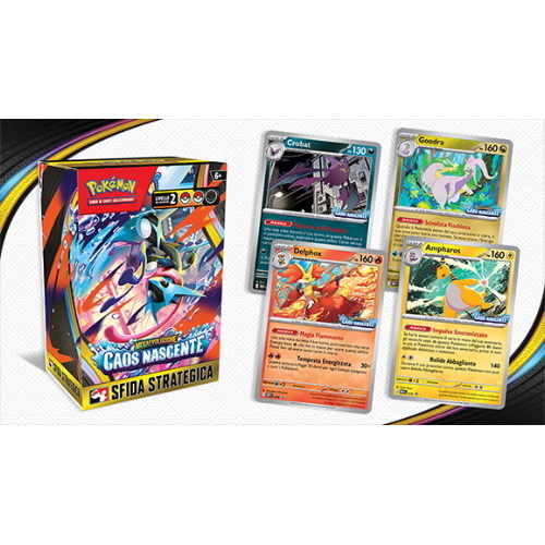 POKEMON x1 KIT PRE-RELEASE - CAOS NASCENTE (MEGAEVOLUZIONE) - SEALED - ITA