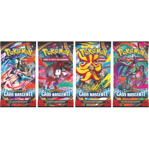 POKEMON CAOS NASCENTE (MEGAEVOLUZIONE) - BUSTINA - ITA
