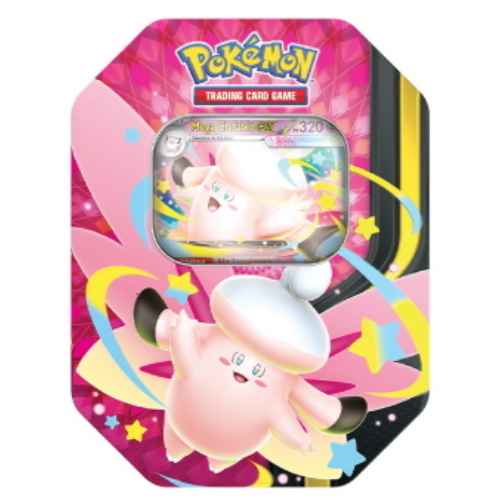 POKEMON - TIN MEGA CLEFABLE EX - COLLEZIONE MEGA CHIARODILUNA 2026 ITA