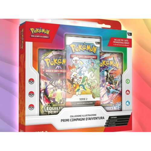 POKEMON COLLEZIONE PRIMI COMPAGNI D'AVVENTURA - SERIE 2 - ITA - SEALED