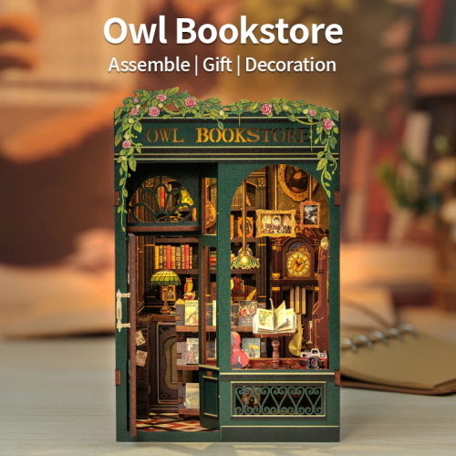 CUTEBEE: OWL BOOKSTORE (BOOK NOOK)