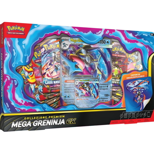 POKEMON COLLEZIONE PREMIUM MEGA GRENINJA EX - SEALED - ITA