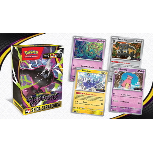 POKEMON x1 KIT PRE-RELEASE - BUIO PESTO (MEGAEVOLUZIONE) - SEALED - ITA