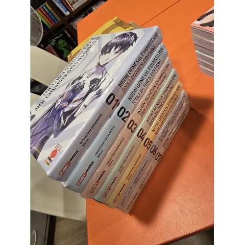 NEON GENESIS EVANGELION COLLECTOR'S EDITION 1 2 3 4 5 6 7 RISTAMPE COMPLETA
