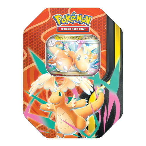 POKEMON - TIN MEGA DRAGONITE EX - COLLEZIONE MEGAFORZE 2026 ITA SEALED