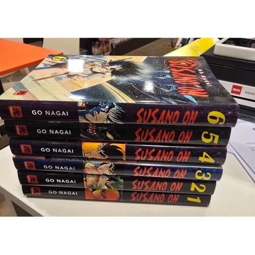 SUSANO OH VOL.1 2 3 4 5 6 COMPLETA
